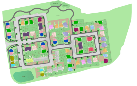 Rosebank site plan