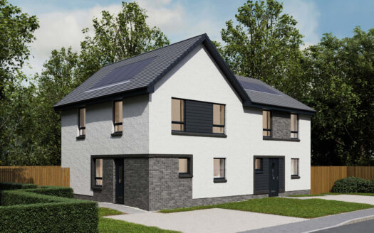Addison three-bedroom villa exterior
