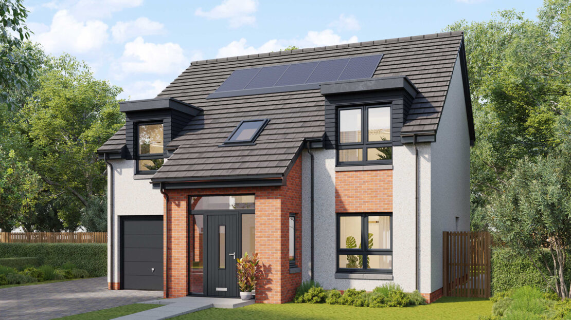Ashworth four-bedroom detached family home exterior