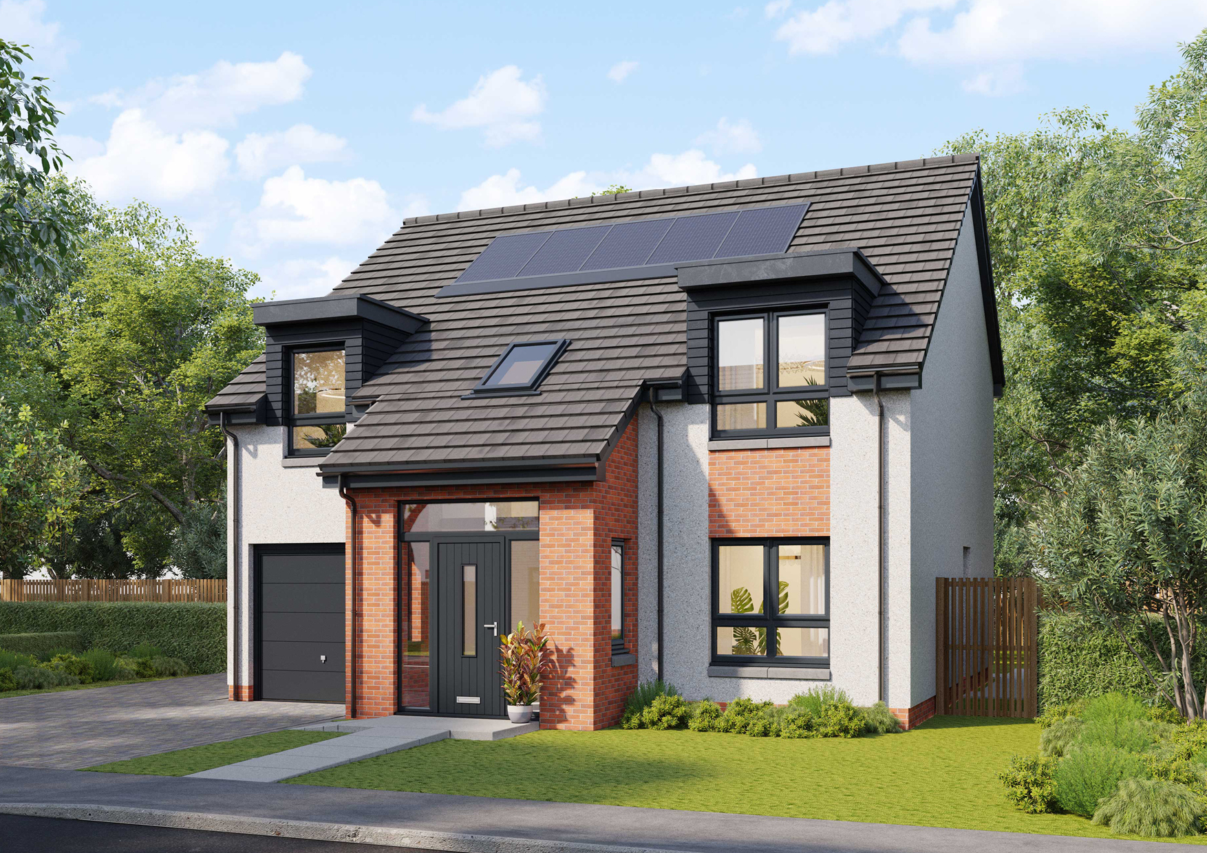 Ashworth four-bedroom detached family home exterior