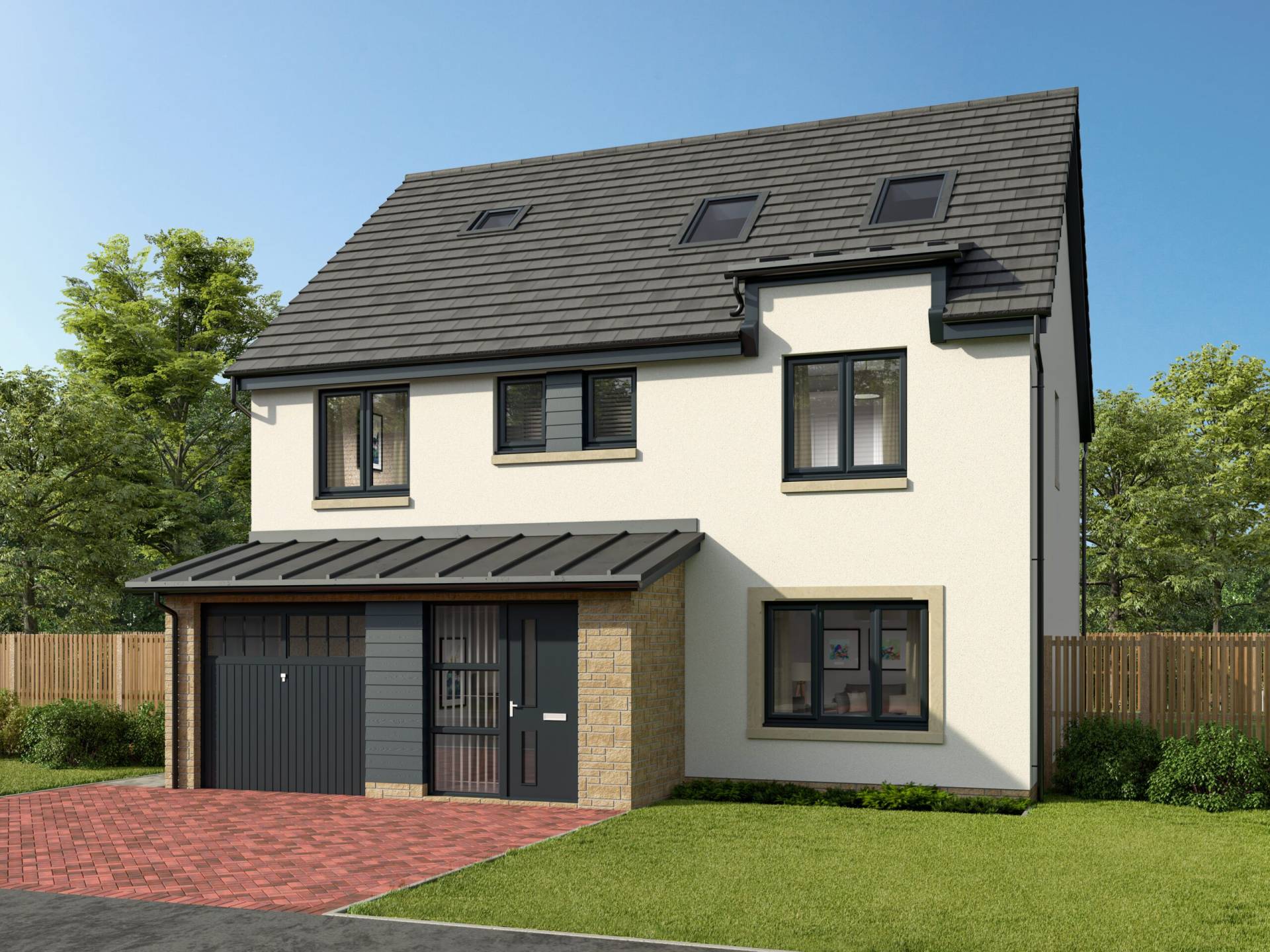 New Build Home Drovers Gate, Crieff
